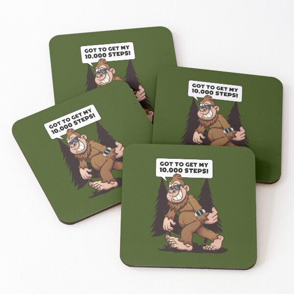 Item preview, Got to get my 10,000 steps bigfoot designed and sold by messy-nessie.