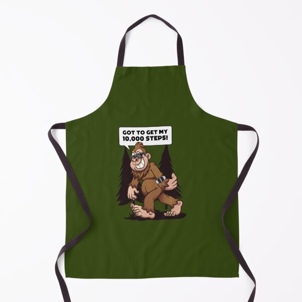 Item preview, Got to get my 10,000 steps bigfoot designed and sold by messy-nessie.