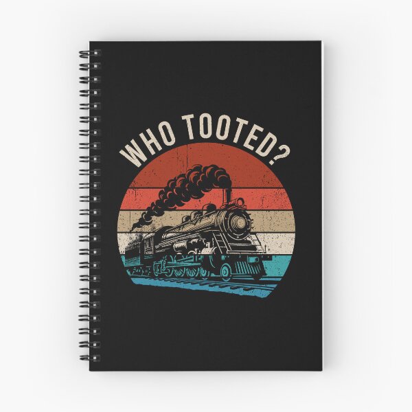 Item preview, Who Tooted - Vintage Railway Train Lover designed and sold by mhernaevily.