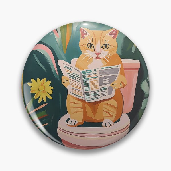 Item preview, Cat In The Toilet designed and sold by Rtymer.