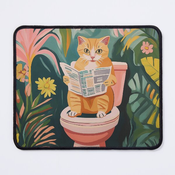 Item preview, Cat In The Toilet designed and sold by Rtymer.