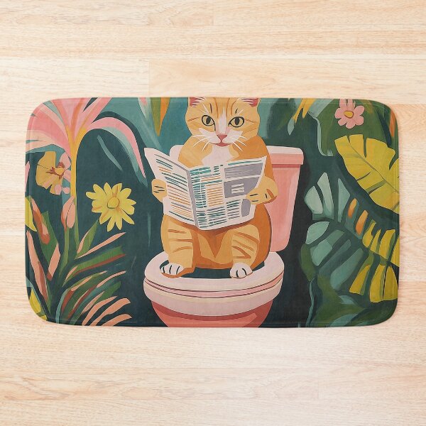 Item preview, Cat In The Toilet designed and sold by Rtymer.