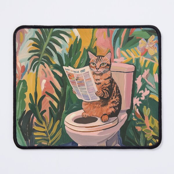 Item preview, Cat In The Toilet designed and sold by Rtymer.