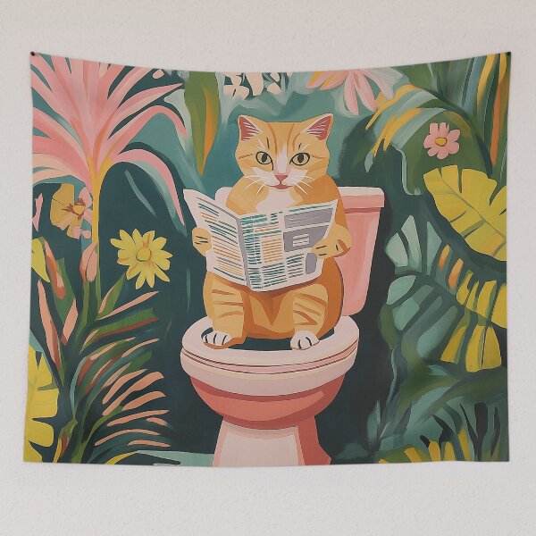 Item preview, Cat In The Toilet designed and sold by Rtymer.