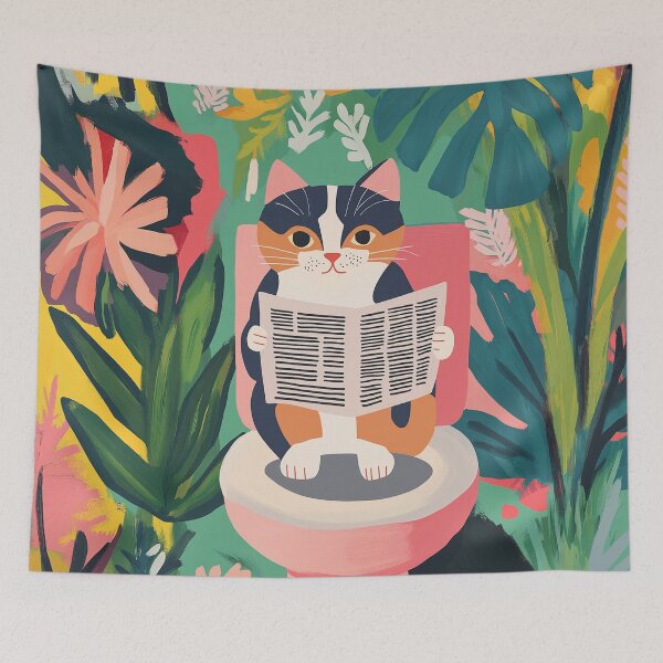 Item preview, Cat In The Toilet designed and sold by Rtymer.