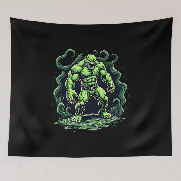 Item preview, Bitcoin Colossus The Giant of Decentralization designed and sold by RadDeck.