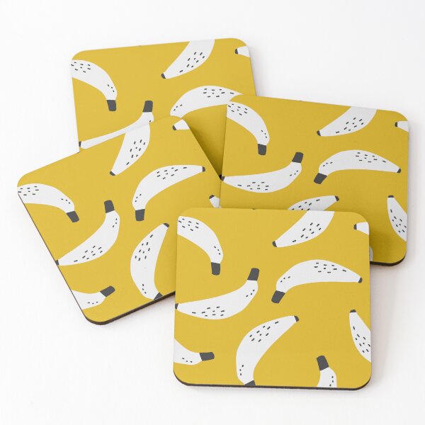 Item preview, bananas on yellow designed and sold by OneBluePlatypus.