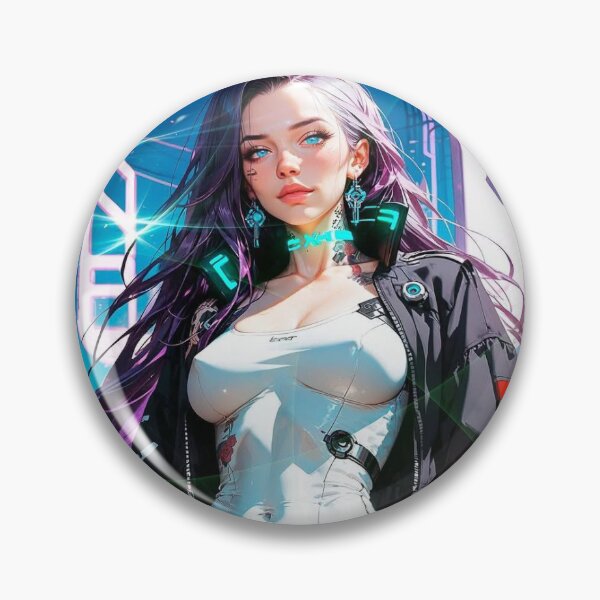 Item preview, White and tight cybergirl  designed and sold by TrulyRural.