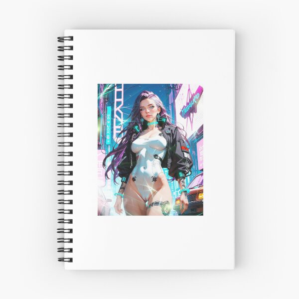 Item preview, White and tight cybergirl  designed and sold by TrulyRural.
