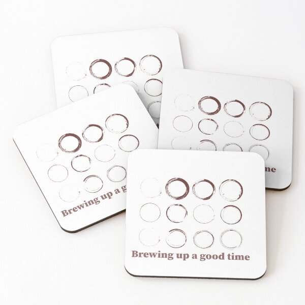 Item preview, Brewing Up A Good time: Coffee rings  designed and sold by TmSnapShots.