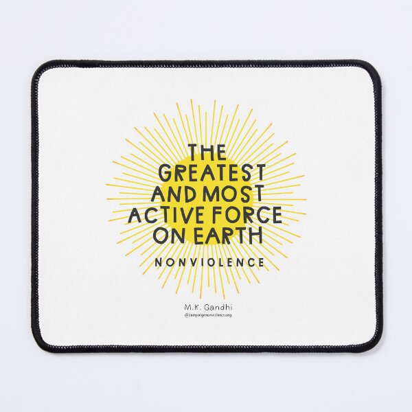 Item preview, NONVIOLENCE: The Greatest Most Active Force on Earth - Gandhi designed and sold by paceebene.