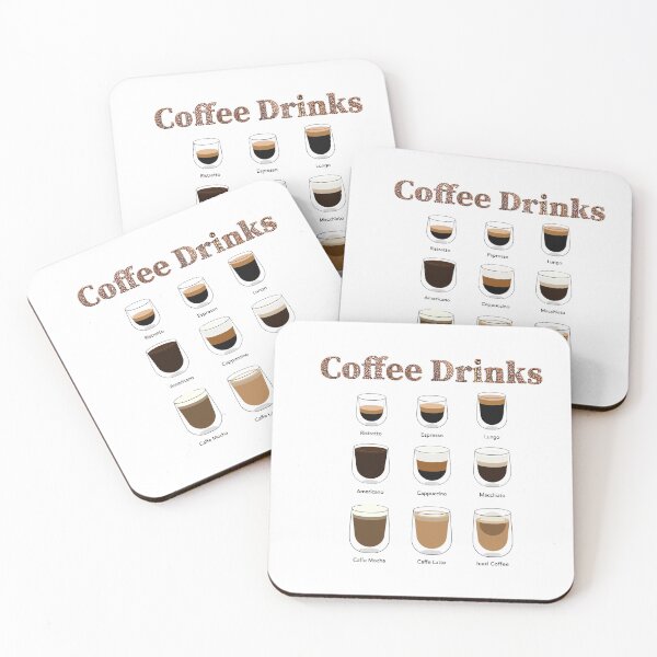 Item preview, Coffee drinks designed and sold by TmSnapShots.