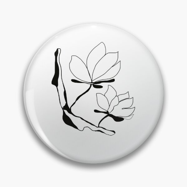 Item preview, Lotus sketch with fine graceful lines.  designed and sold by TaniaArtDesign.