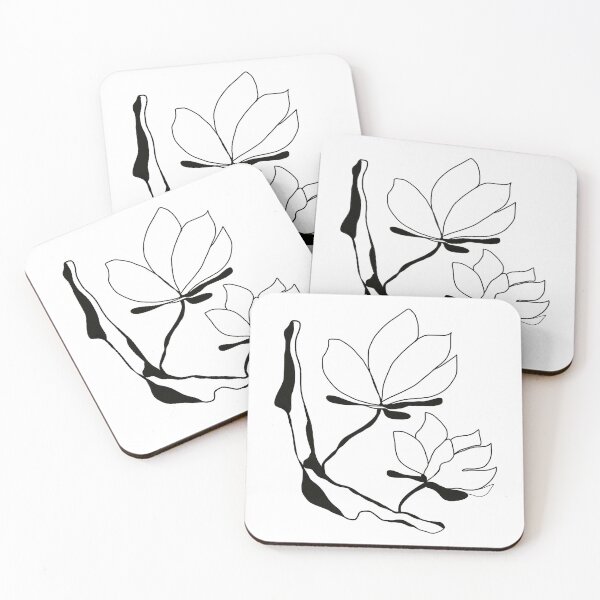 Item preview, Lotus sketch with fine graceful lines.  designed and sold by TaniaArtDesign.