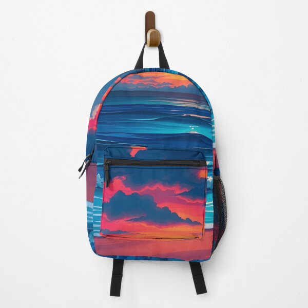 Item preview, Beautiful Beach Sunset | AI Landscape designed and sold by typoinspired.