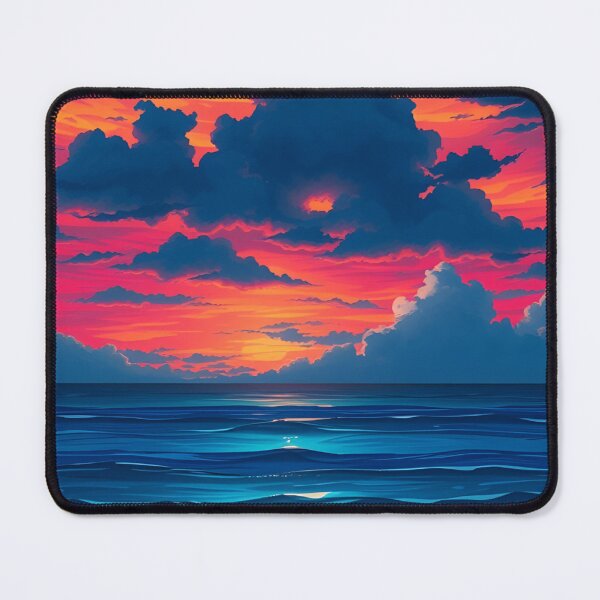 Item preview, Beautiful Beach Sunset | AI Landscape designed and sold by typoinspired.