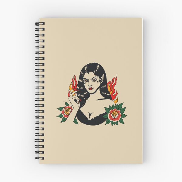 Item preview, Traditional Tattoo Vampire girl designed and sold by eig.