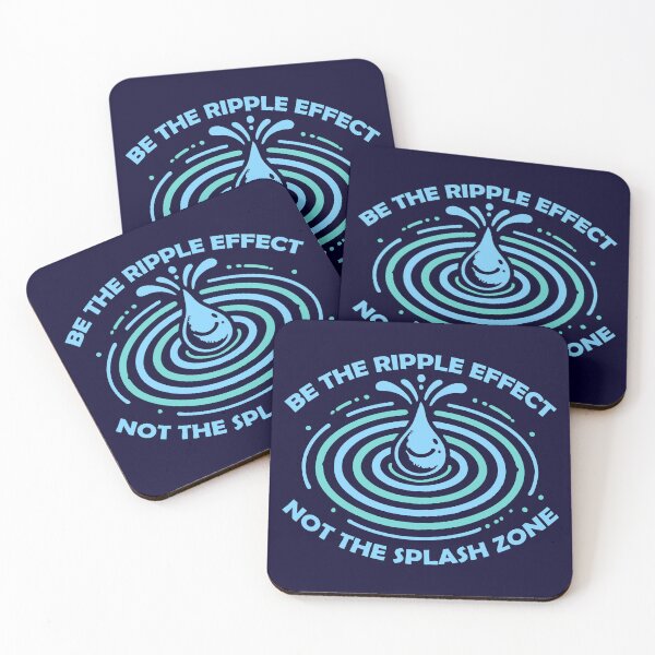Item preview, Be the Ripple Effect, Not the Splash Zone – A Funny Take on Subtle, Effective Change designed and sold by Teemaniac.