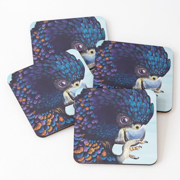 Item preview, Callie Glossy Black Cockatoo designed and sold by Michelle Springett.