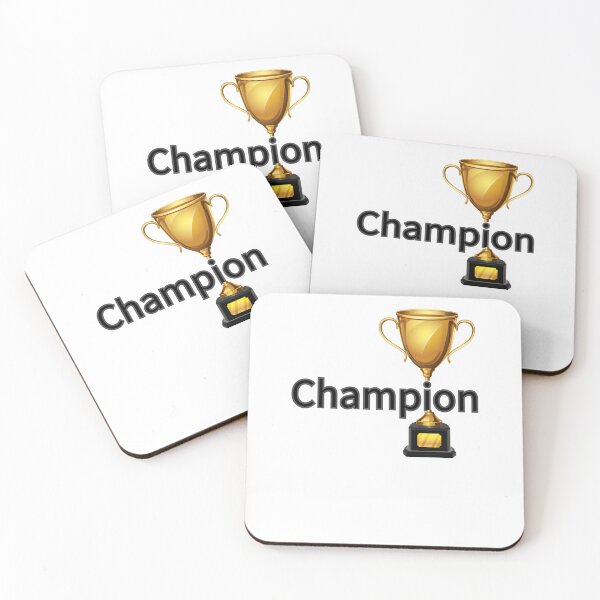 Item preview,  Champion – Bold & Motivational Design designed and sold by ingolekiran.