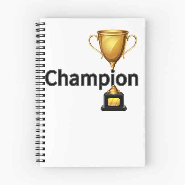 Item preview,  Champion – Bold & Motivational Design designed and sold by ingolekiran.