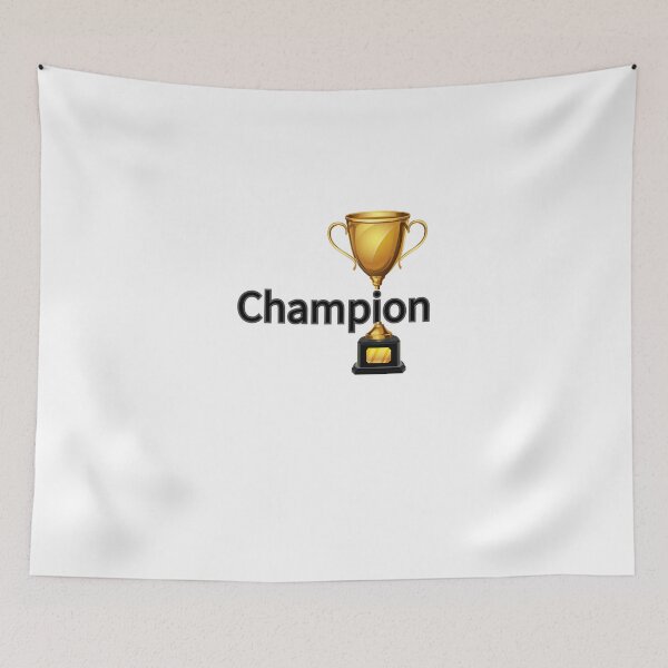 Item preview,  Champion – Bold & Motivational Design designed and sold by ingolekiran.