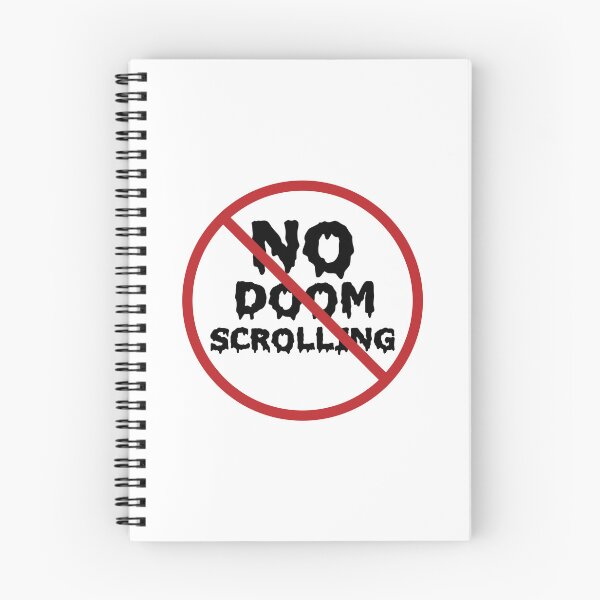 Item preview, NO Doom Scrolling designed and sold by cedricstudio.