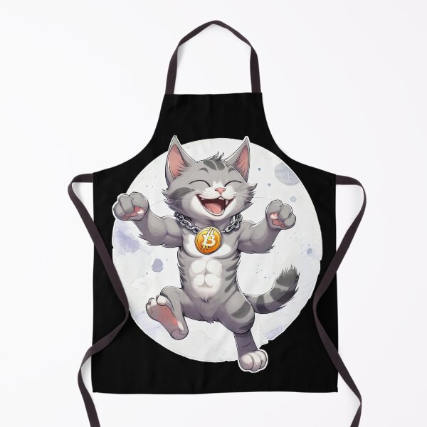 Item preview, BTC Bitcoin Happy Cat -- Crypto & Cryptocurrency To The Moon designed and sold by GetContented.