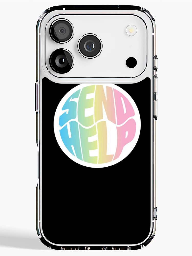 Thumbnail 1 of 5, iPhone Case, Send Help designed and sold by MistyFile.
