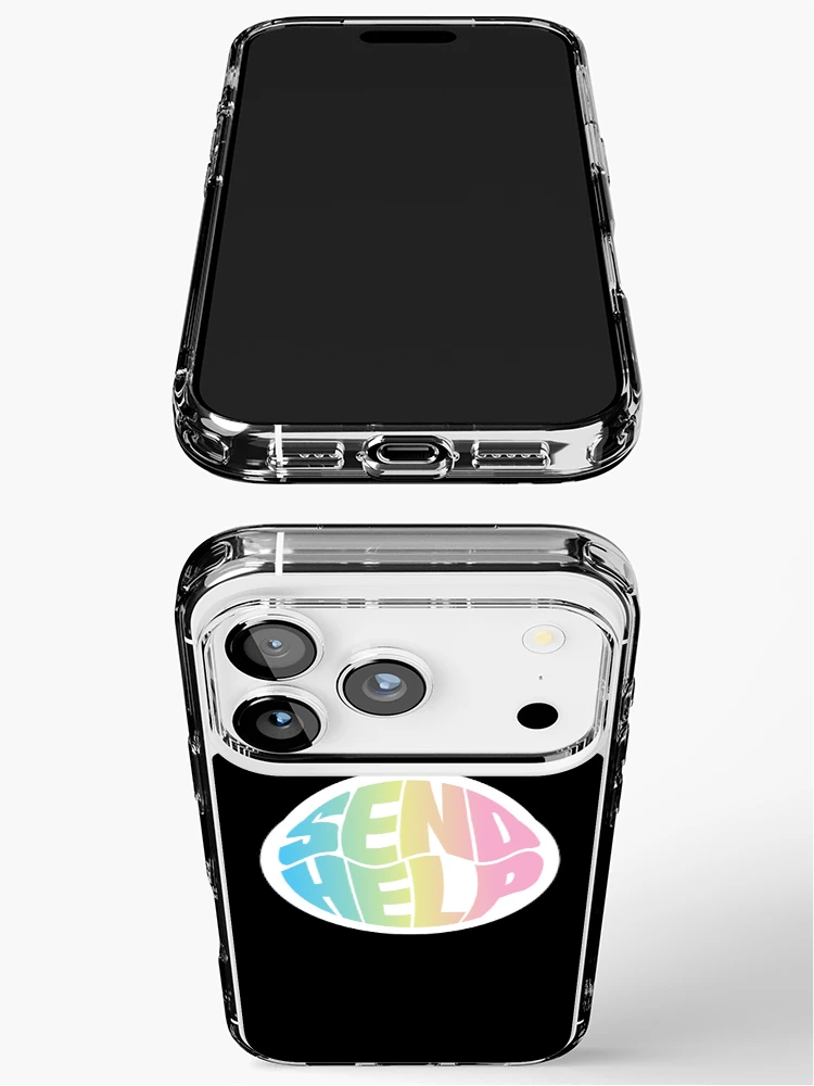 Thumbnail 3 of 5, iPhone Case, Send Help designed and sold by MistyFile.