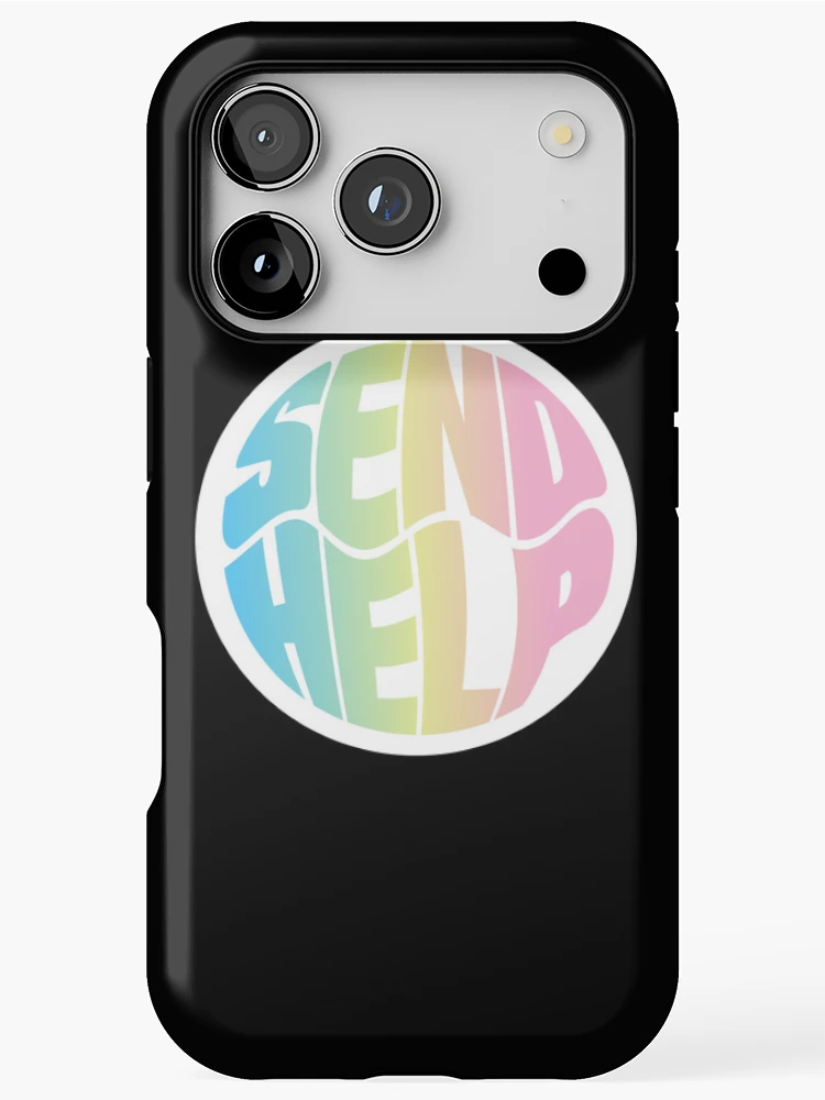 Thumbnail 1 of 4, iPhone Case, Send Help designed and sold by MistyFile.