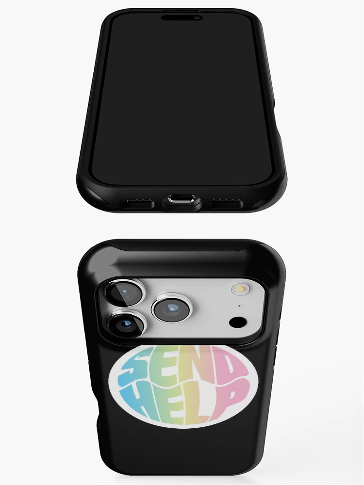 Thumbnail 3 of 4, iPhone Case, Send Help designed and sold by MistyFile.