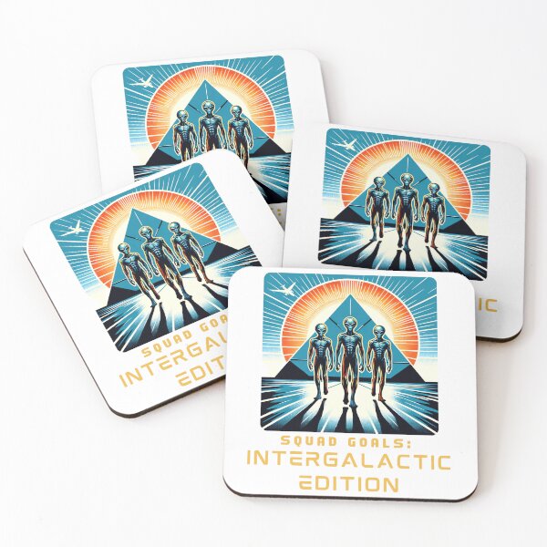Item preview, Squad Goals: Intergalactic Edition designed and sold by VividCore.