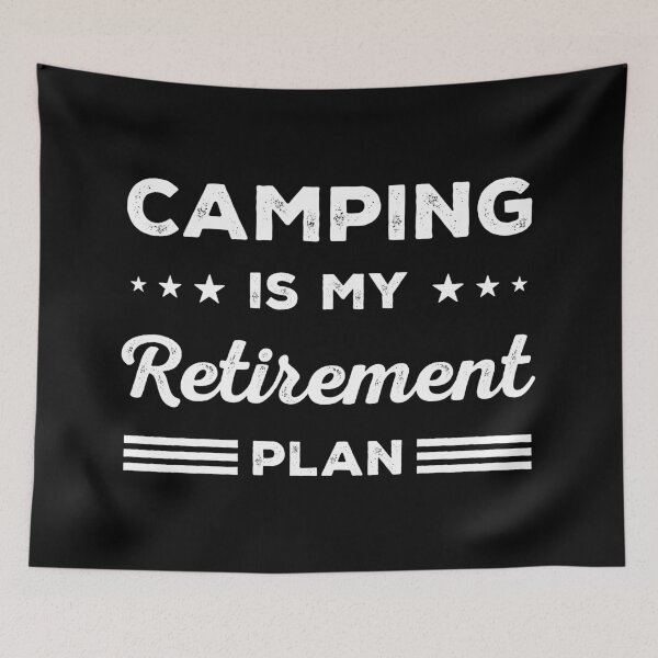 Item preview, Camping Is My Retirement Plan Funny Camping Lover designed and sold by RareBunny.