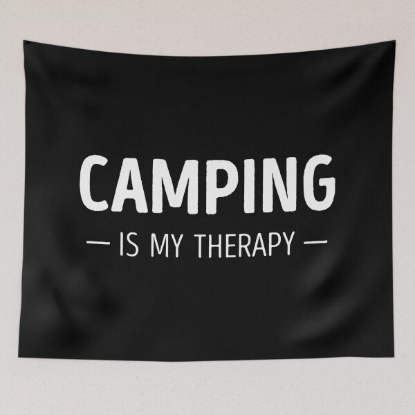Item preview, Camping Is My Therapy Funny Camping Lover designed and sold by RareBunny.