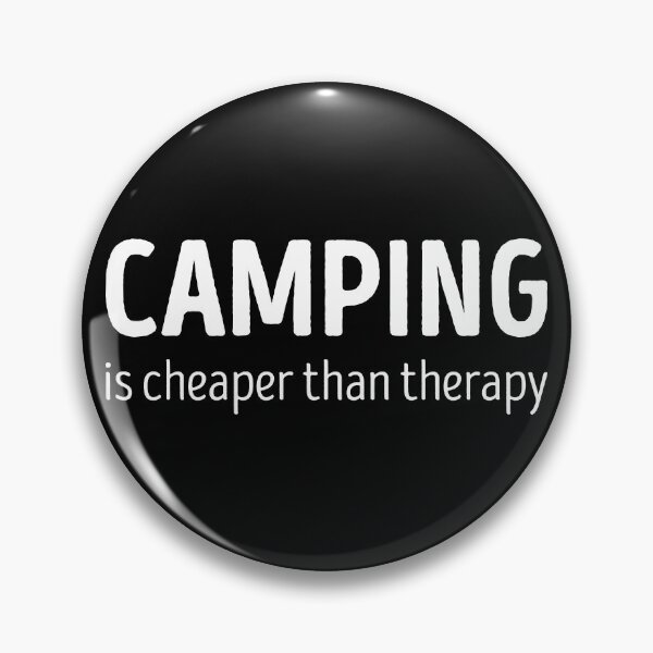 Item preview, Camping Is Cheaper Than Therapy Funny Camping Lover designed and sold by RareBunny.