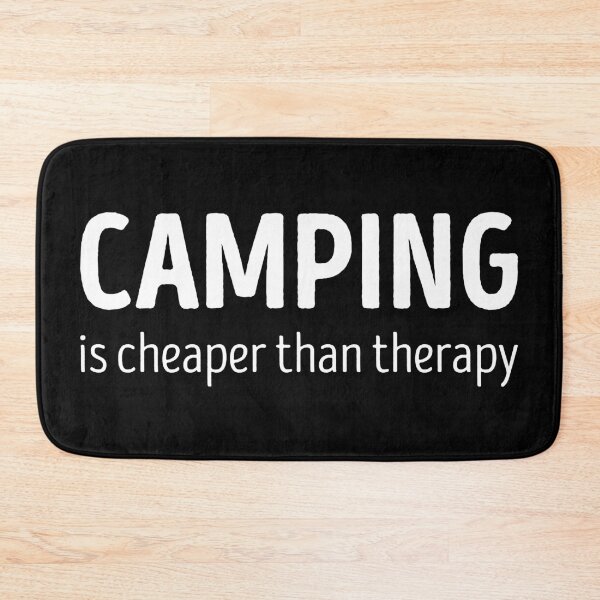 Item preview, Camping Is Cheaper Than Therapy Funny Camping Lover designed and sold by RareBunny.