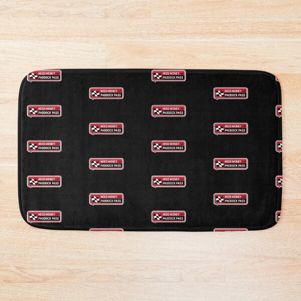 Item preview, Need Money for Paddock Pass - F1 Sticker designed and sold by LDN-Concept.