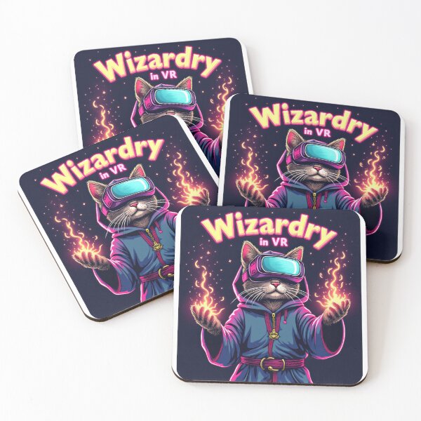 Item preview, Retro Gaming Wizard Cat designed and sold by duke818.