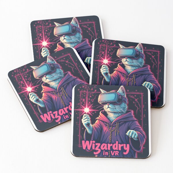 Item preview, Retro Gaming Wizard Cat designed and sold by duke818.