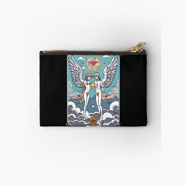 Item preview, The crypto lovers valentine’s day tarot card (BTC Bitcoin) designed and sold by GetContented.