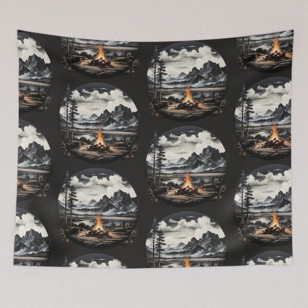 Item preview, Mountain Evenings designed and sold by Art-fashiontop.