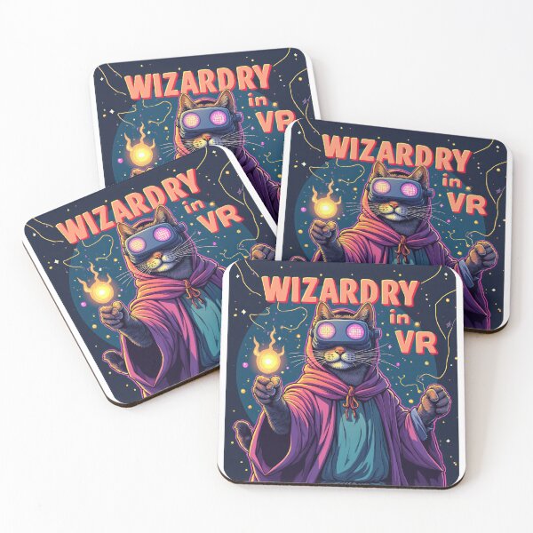 Item preview, Retro Gaming Wizard Cat designed and sold by duke818.