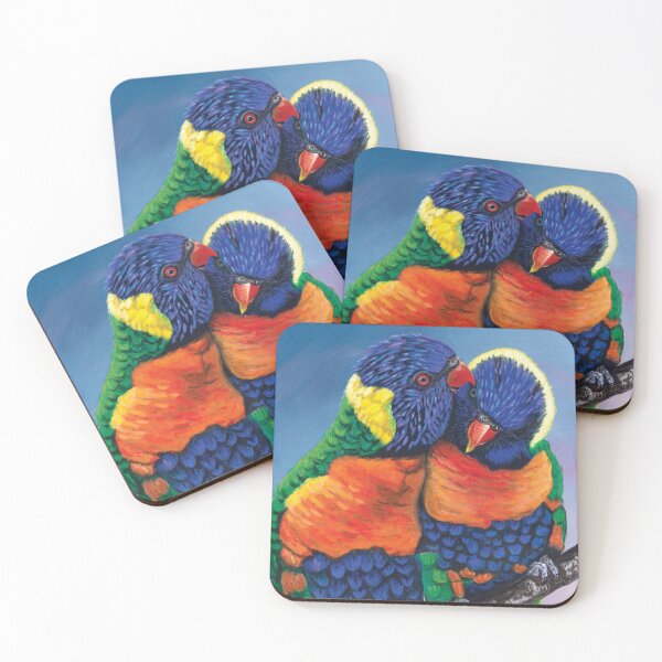 Item preview, Loretta and Lenny Lorikeets designed and sold by Michelle Springett.