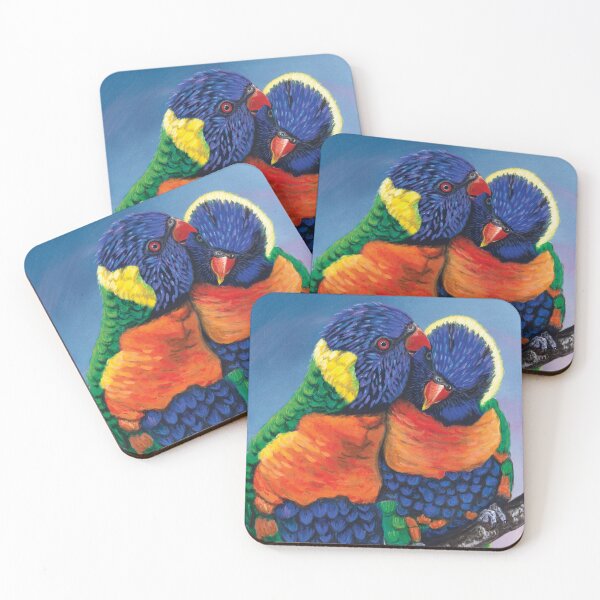 Item preview, Loretta and Lenny Lorikeets designed and sold by Michelle Springett.