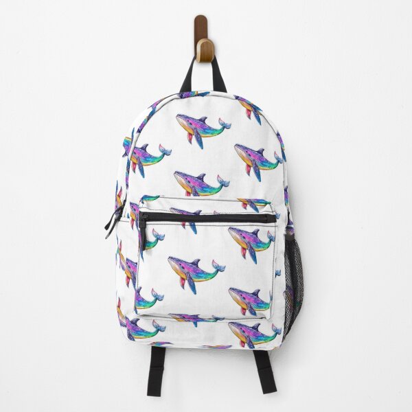 Item preview, Colorfully whale designed and sold by Gallery-yuuna .