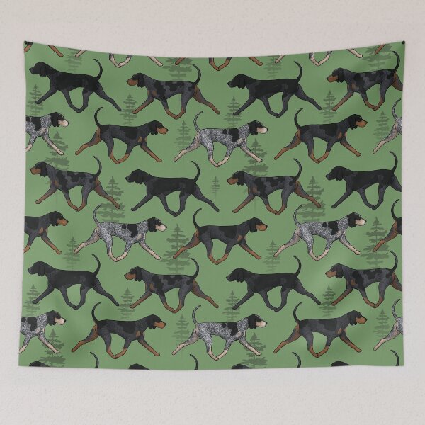Item preview, Bluetick Coonhound Pattern B designed and sold by Spinyflowerart.