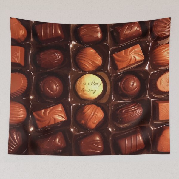 Item preview, Happy Birthday Chocolate Box designed and sold by taiche.