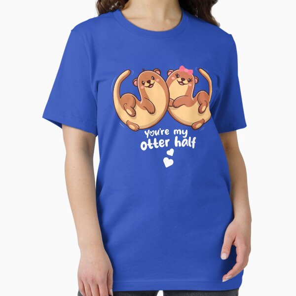 Artikel-Vorschau von Du bist meine Otterhälfte - bedeutende Otter, designt und verkauft von messy-nessie.