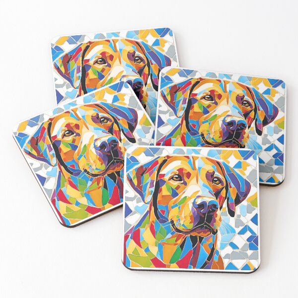 Item preview,  Labrador Retriever Tile Pattern – Stylish Dog Lover Art designed and sold by Fredster1966.